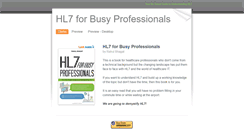 Desktop Screenshot of hl7book.com